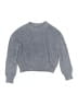 Volcom 100% Polyester Solid Silver Pullover Sweater Size 6X - photo 1