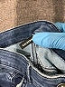 Calzedonia Stripes Blue Jeans Size S - photo 4