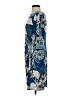 Robbie Bee Print Blue Cocktail Dress Size S - photo 5