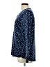Nautica Polka Dots Blue Long Sleeve Blouse Size L - photo 5