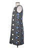Worthington Polka Dots Blue Casual Dress Size S - photo 5