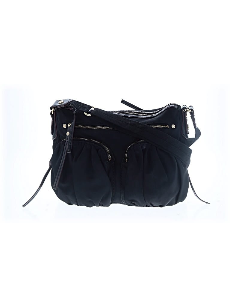 Pre-owned Mz Wallace Crossbody Bag In Black
