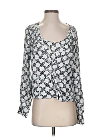 White House Black Market 3/4 Sleeve Blouse (view 1)
