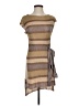 Zara Stripes Tan Casual Dress Size S - photo 1