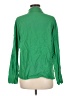 MNG 100% Lyocell Green Long Sleeve Button-Down Shirt Size 6 - photo 2
