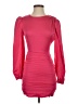 Intermix 100% Polyester Solid Pink Cocktail Dress Size 00 - photo 1