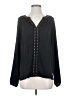 Vince Camuto 100% Polyester Black Long Sleeve Blouse Size S - photo 1