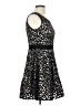 Xscape Hearts Black Cocktail Dress Size 10 (petite) - photo 4