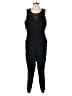 Madewell 100% Polyester Solid Black Jumpsuit Size 10 - photo 1