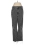 Madewell Chevron-herringbone Gray Jeans Size 29 waist - photo 1