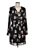 Daniel Rainn 100% Polyester Floral Black Casual Dress Size M - photo 1