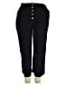 Unbranded Solid Black Casual Pants Size 5X - photo 1