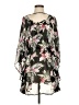 Tommy Bahama 100% Polyester Tropical Black Cocktail Dress Size Sm - Med - photo 1
