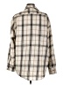 La Miel Plaid Ivory Long Sleeve Button-Down Shirt Size L - photo 2