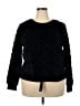 Steve Madden 100% Polyester Black Pullover Sweater Size XXL - photo 1