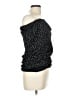 Missguided Black Short Sleeve Blouse Size 10 - photo 4