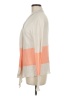 JCPenney Color Block Orange Ivory Cardigan Size M - photo 5