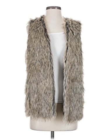 Escalier Faux Fur Vest (view 1)