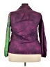 Unbranded Color Block Purple Long Sleeve Blouse Size 3XL - photo 2