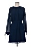 Ali & Jay 100% Polyester Solid Blue Casual Dress Size M - photo 1