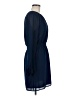 Ali & Jay 100% Polyester Solid Blue Casual Dress Size M - photo 4