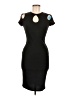 HOT GAL Graphic Black Cocktail Dress Size M - photo 1