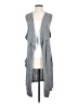 Pink Rose Gray Cardigan Size S - photo 1