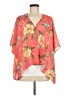 Sweet Pea. 100% Polyester Orange Kimono Size M - photo 1