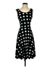 Leota Argyle Black Cocktail Dress Size S - photo 1