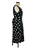 Leota Argyle Black Cocktail Dress Size S - photo 4