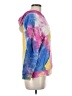 Shein 100% Cotton Tie-dye Pink Pullover Hoodie Size M - photo 4