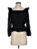 Do & Be 100% Polyester Black 3/4 Sleeve Blouse Size S - photo 1