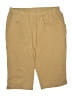 Lands' End 100% Cotton Solid Tan Khaki Shorts Size 1X - photo 1