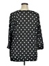 Market and Spruce Polka Dots Black Pullover Sweater Size 1X - photo 2