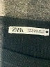 Zara Solid Black Pullover Sweater Size S - photo 7