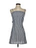 Assorted Brands Stripes Gray Casual Dress Size S - photo 1