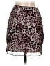 Unbranded 100% Polyester Animal Print Brown Casual Skirt Size S - photo 2