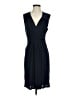 Halston Heritage 100% Polyester Solid Blue Cocktail Dress Size 2 - photo 1