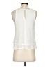 Candie's 100% Polyester Ivory Sleeveless Blouse Size S - photo 2