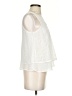 Candie's 100% Polyester Ivory Sleeveless Blouse Size S - photo 4