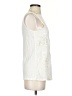 Express 100% Polyester Ivory Sleeveless Blouse Size S - photo 4