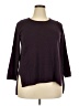 T Tahari Burgundy Pullover Sweater Size 1X - photo 1
