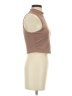 Unbranded Brown Sleeveless Top Size S - photo 4