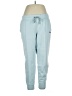 DKNY Solid Graphic Blue Track Pants Size XL - photo 1
