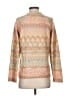 Anthropologie Paisley Tan Yellow Pullover Sweater Size XS - photo 2