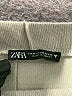 Zara Solid Gray Green Formal Skirt Size M - photo 4