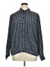 Elisabeth 100% Polyester Polka Dots Blue Long Sleeve Blouse Size 16 - photo 1