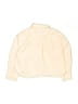 Zara 100% Cotton Ivory Long Sleeve Button-Down Shirt Size 6 - 7 - photo 2