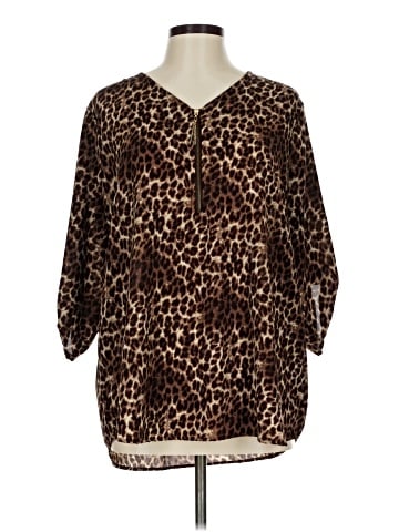Cathy 3/4 Sleeve Blouse (view 1)