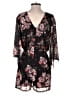 Charlotte Russe Floral Black Romper Size M - photo 2